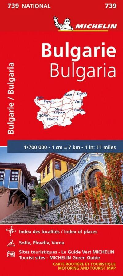 Michelin Bulgarien 1:700 000