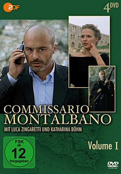 Commissario Montalbano. Staffel.1, 4 DVDs