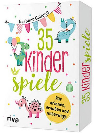 35 Kinderspiele für drinnen, draußen und unterwegs (Kinderspiel)