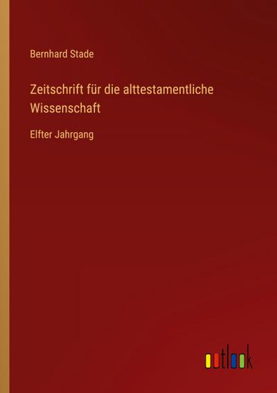Zeitschrift für die alttestamentliche Wissenschaft