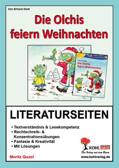 Erhard Dietl ’Die Olchis feiern Weihnachten’, Literaturseiten