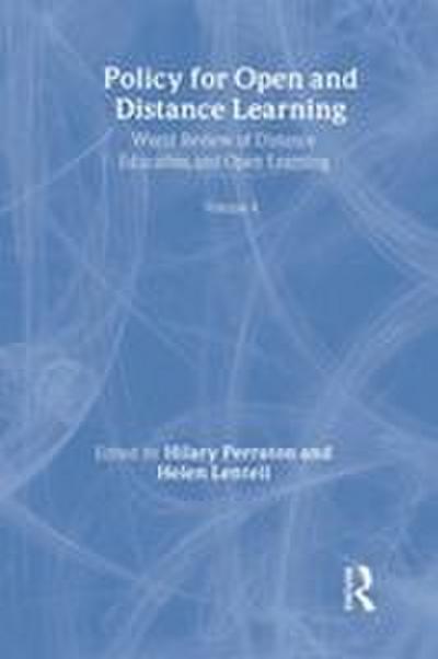 Policy for Open and Distance Learning