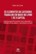 Os elementos da categoria trabalho em Marx no livro 1 de O Capital