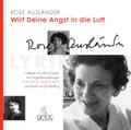 Rose Ausländer. Wirf deine Angst in die Luft