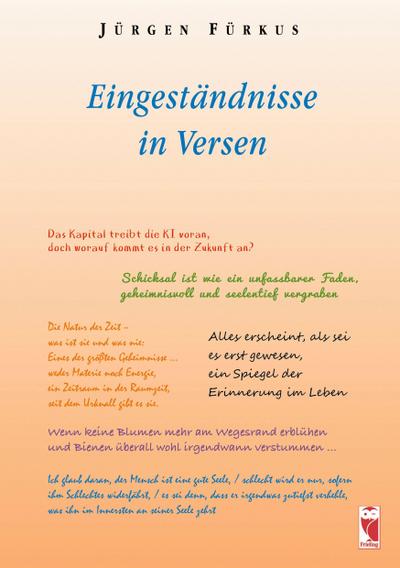 Eingeständnisse in Versen