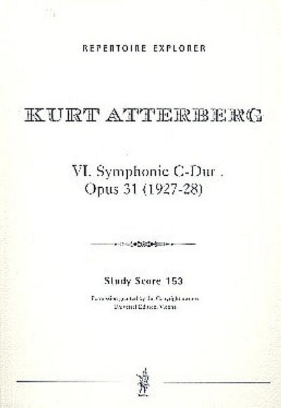 Sinfonie C-Dur Nr.6 op.31für Orchester