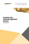 Aspekte der luxemburgischen Syntax