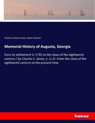 Memorial History of Augusta, Georgia
