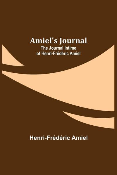 Amiel’s Journal