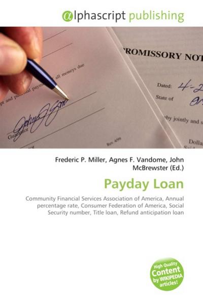Payday Loan - Frederic P. Miller