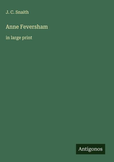 Anne Feversham