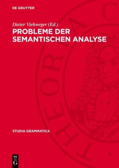Probleme der semantischen Analyse