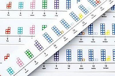 Numicon: Table-top Number Lines