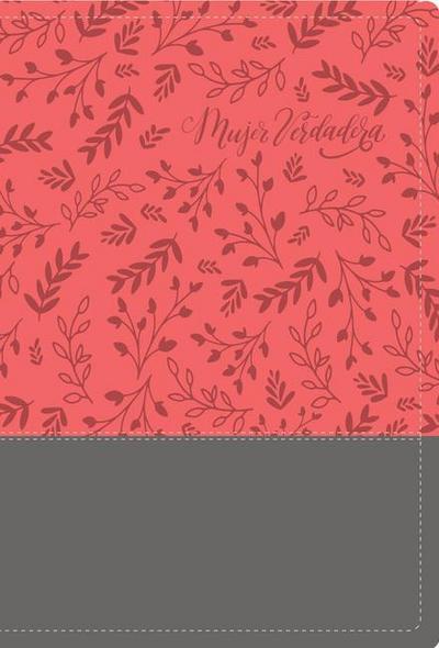 Biblia Devocional Mujer Verdadera Rvr60 - Duo-Tono Coral