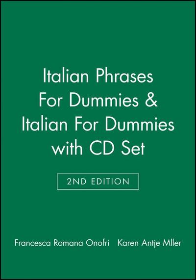 Italian Phrases for Dummies & Italian for Dummies, 2e with CD Set