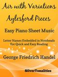 Air With Variations Aylesford Pieces - Easy Piano Sheet Music