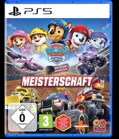 PAW Patrol Rescue Wheels: Meisterschaft, 1 PS5-Blu-ray Disc