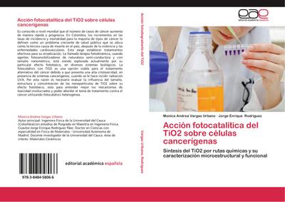 Acción fotocatalítica del TiO2 sobre células cancerígenas
