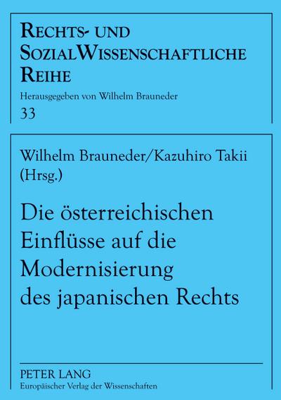 Die österreichischen Einflüsse auf die Modernisierung des japanischen Rechts