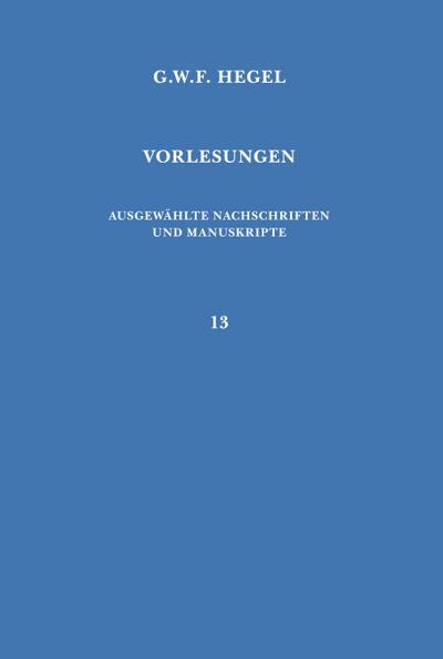 Vorlesungen über die Philosophie des Geistes