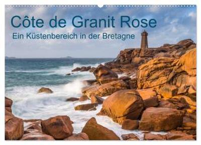 Côte de Granit Rose - Ein Küstenbereich in der Bretagne (Wandkalender 2026 DIN A2 quer), CALVENDO Monatskalender