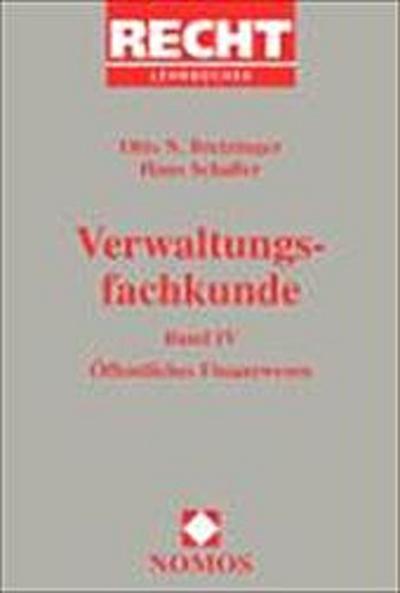 Verwaltungsfachkunde Öffentliches Finanzwesen