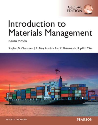 Introduction to Materials Management, Global Edition