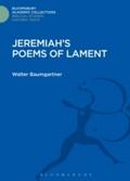 Jeremiah’s Poems of Lament