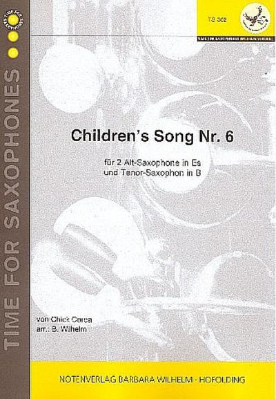 Children’s Song no.6für 3 Saxophone (AAT)