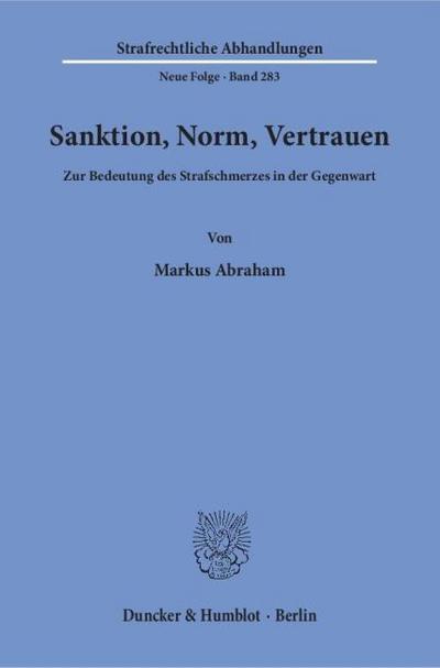 Sanktion, Norm, Vertrauen.