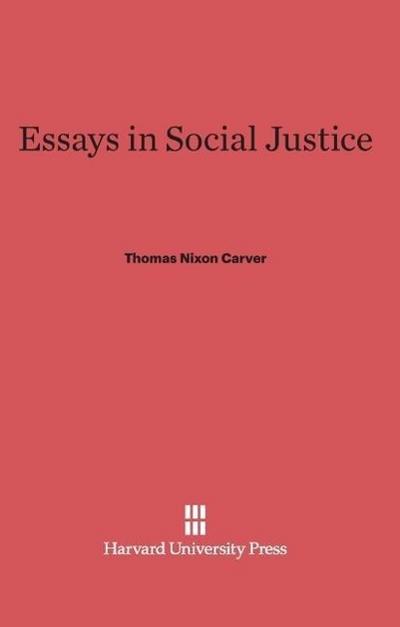 Essays in Social Justice