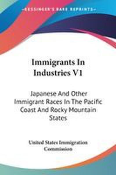 Immigrants In Industries V1