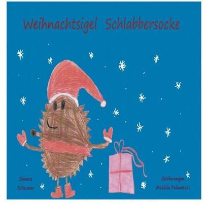 Weihnachtsigel Schlabbersocke