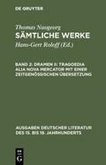 Dramen II: Tragoedia alia nova Mercator mit einer 