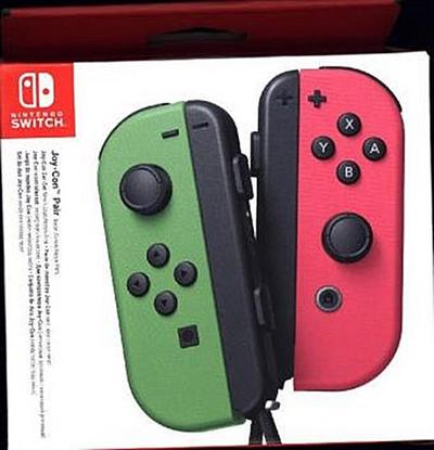 Switch  Controller Joy-Con 2er grün/pink Nintendo + pink