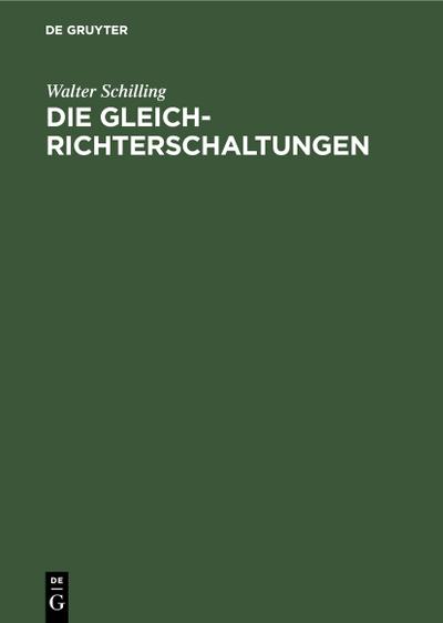Die Gleichrichterschaltungen