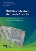 Mittelhochdeutsch als fremde Sprache