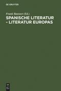 Spanische Literatur - Literatur Europas