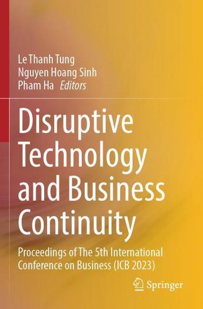 Disruptive Technology and Business Continuity