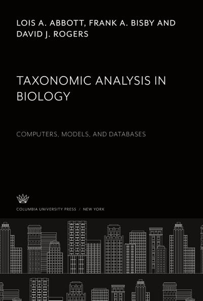 Taxonomic Analysis in Biology