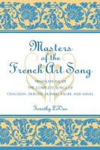 Masters of the French Art Song