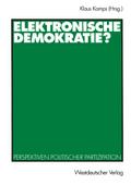 Elektronische Demokratie?