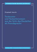 Textmuster und Textsortenwissen aus der Sicht des 