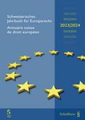 Schweizerisches Jahrbuch für Europarecht 2023/2024