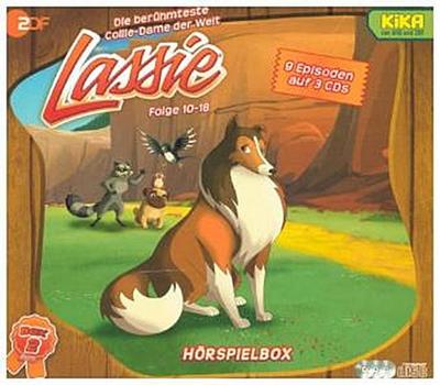 Lassie Lassie Hörspielbox. Box.2, 3 Audio-CD