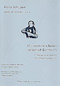 17 Lieder nach Texten verschiedener Dichter Band 1für hohe (mittlere) Stimme und Gitarre