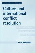 Culture and international conflict resolution