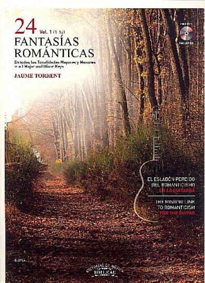 24 Fantasías románticas vol.1 -para guitarra