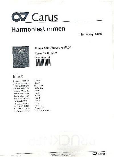Messe e-Moll