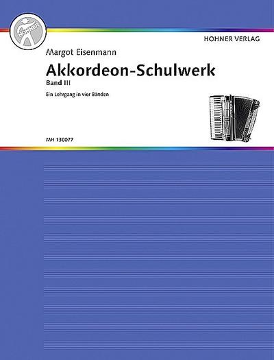 Akkordeon-Schulwerk Band 3für Akkordeon